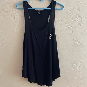 Forever 21 HEY! Tank Top